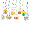 Easter Rabbit Bunny Spiral Hanging