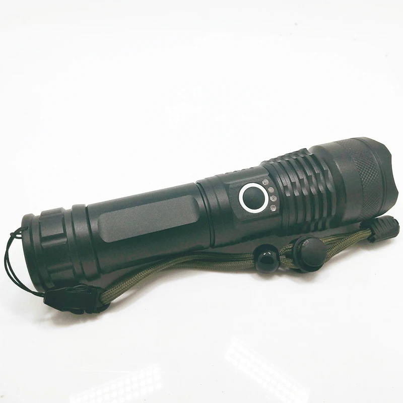 2020 Most Powerful LED Tactical XHP50 Led Flashlight 26650 USB Rechargeable Torchlight P50 Flash Torch Light Lamp