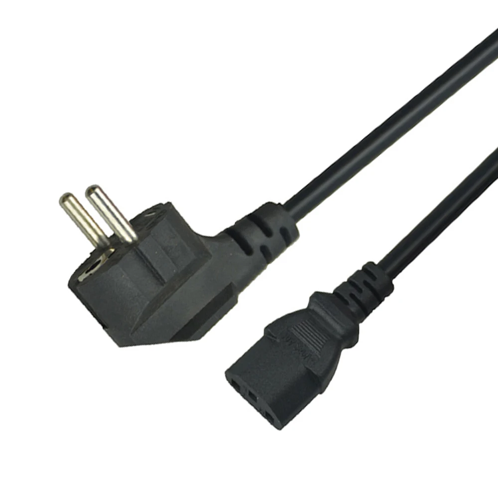 SIPU High Speed Eu Power Cable Wholesale European Plug 3pin Volex AC Power Cord Cable for Computer