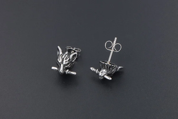アクセサリー Animal Fetish Pierced Earrings - Silver Animal Fetish Pierced Earrings - Silver