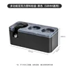 Grand compresseur de poudre multifonctionnel en acrylique noir