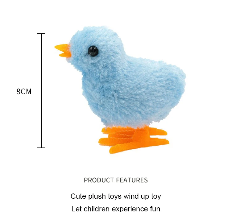 Детское платье для дня рождения Детские куриных детские игрушки на цепочке будет двигаться творческие заводные игрушки цыпленок