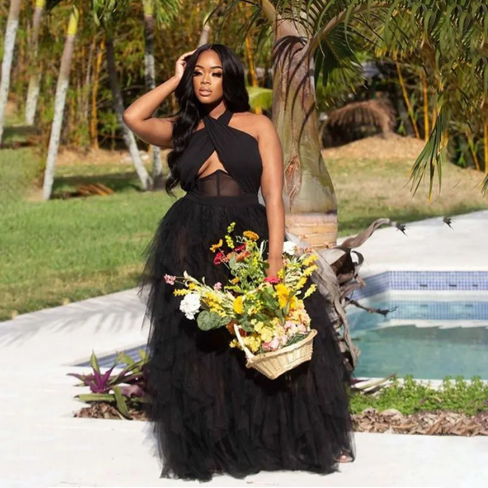 Sexy Lace Party Evening Dress Mesh Dress Corset Wedding Dress Plus Size  Summer Women Clothing