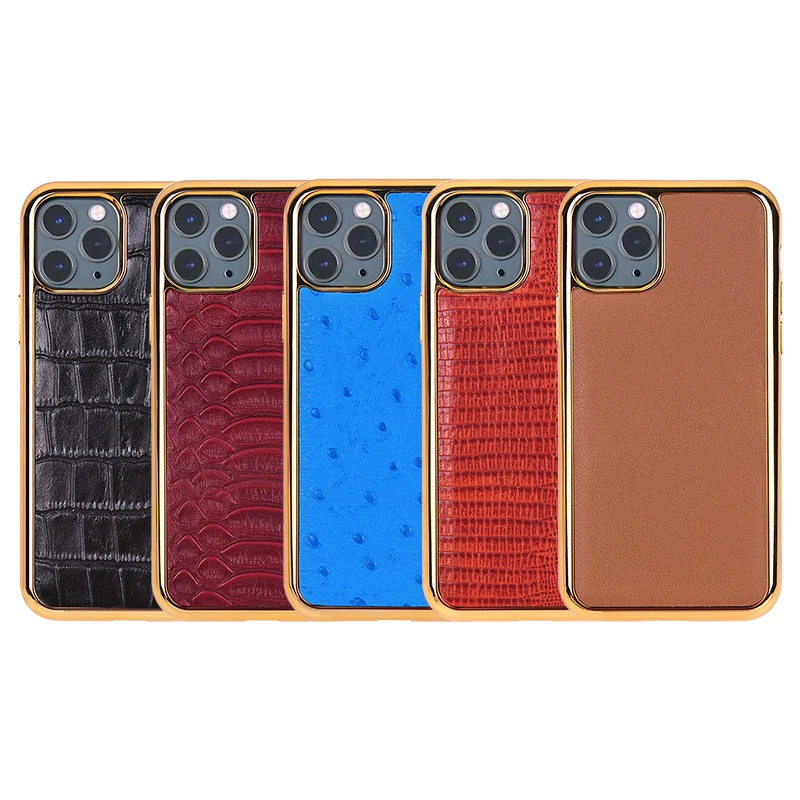 Custom Genuine Italian Leather Case Crocodile Pattern Phone Cover Real Leather Phone Case Luxury for iphone Case Genuine Leather