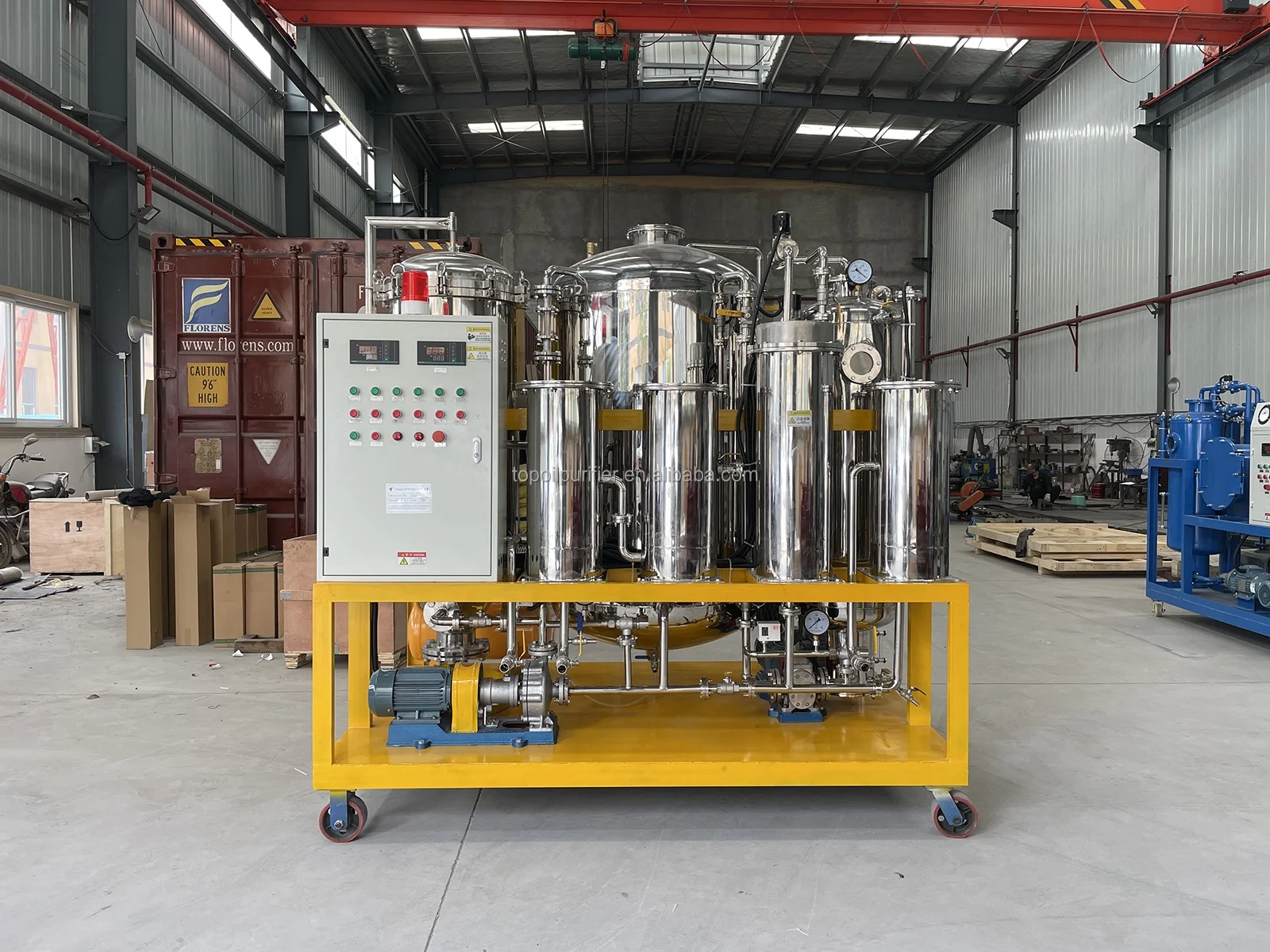 TYS Series Sunflower Oil Refining Machine Oil Filtration Machine