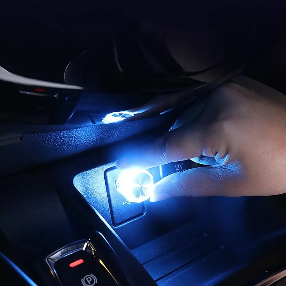 USB Car LED Disco Light - Plug & Play Accessory