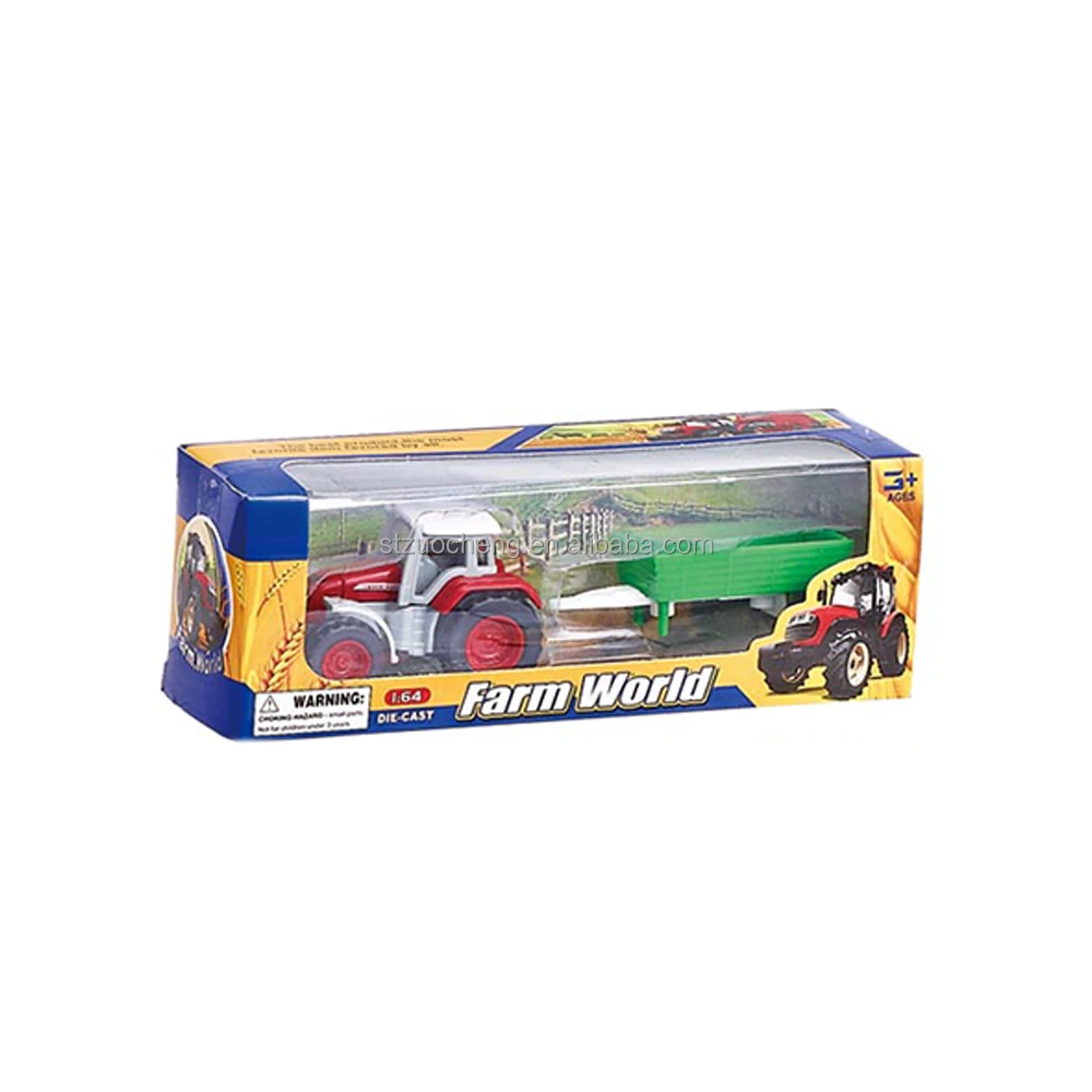 Cheap 4 Style Metal Tractor Farm Toys Sliding Farmer Trailer