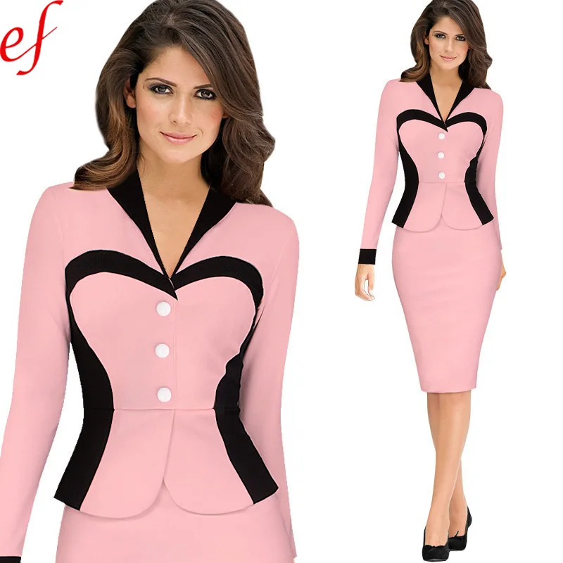 one piece dress for office party