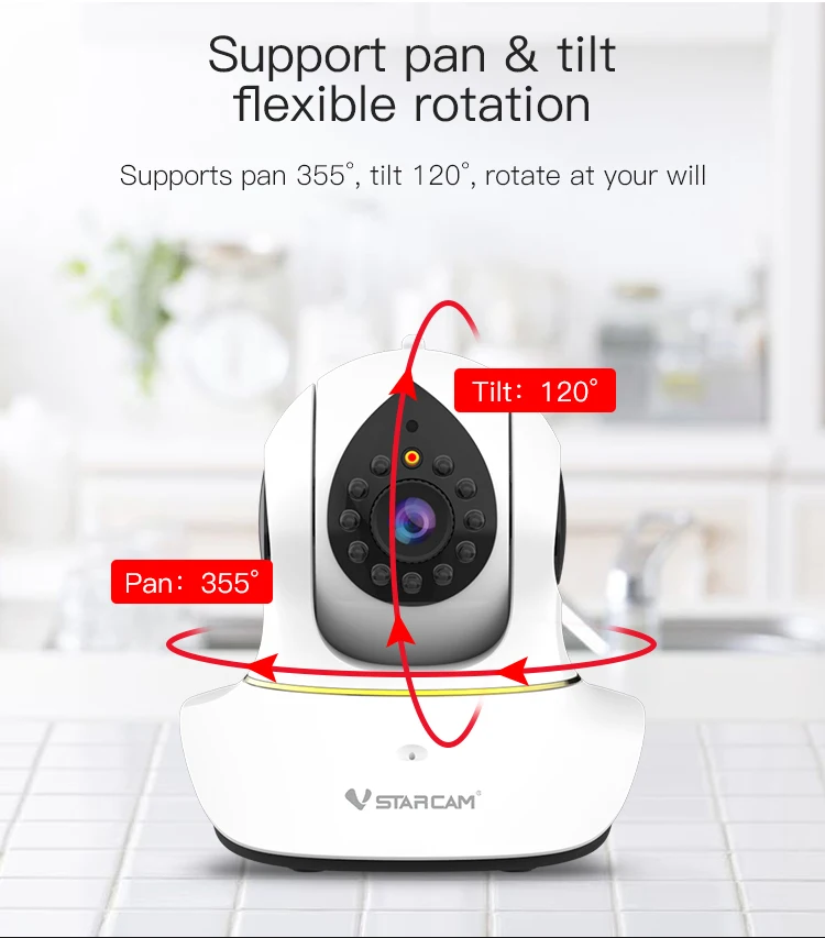 Vstarcam Full Hd 1080p Indoor Smart Laser Pet Camera Play With Pets