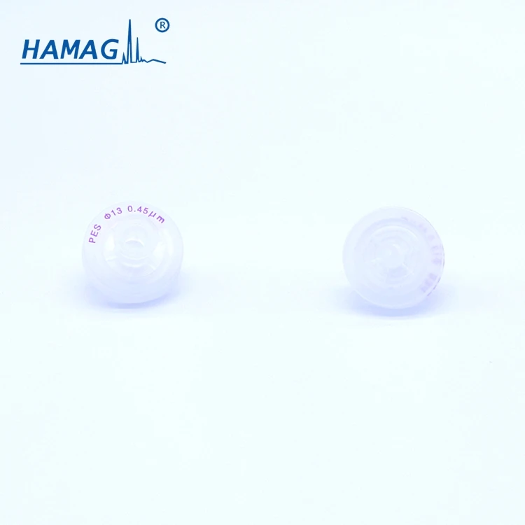 Гидрофильный шприцевой фильтр PVDF 25 мм 0 22 мкм для лабораторного