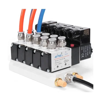 Solenoid Valve 0.15~0.8Mpa 4V210-08 DC 24V Pneumatic 5 Port 2 Position | UK - View #6