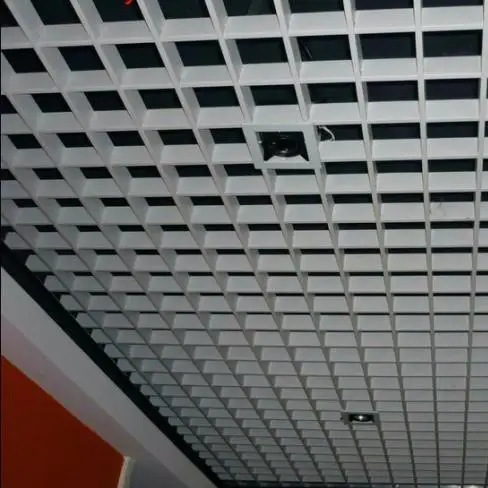 Aluminum Open Cell Ceiling Suspended Grid Ceiling for Interior Decorative