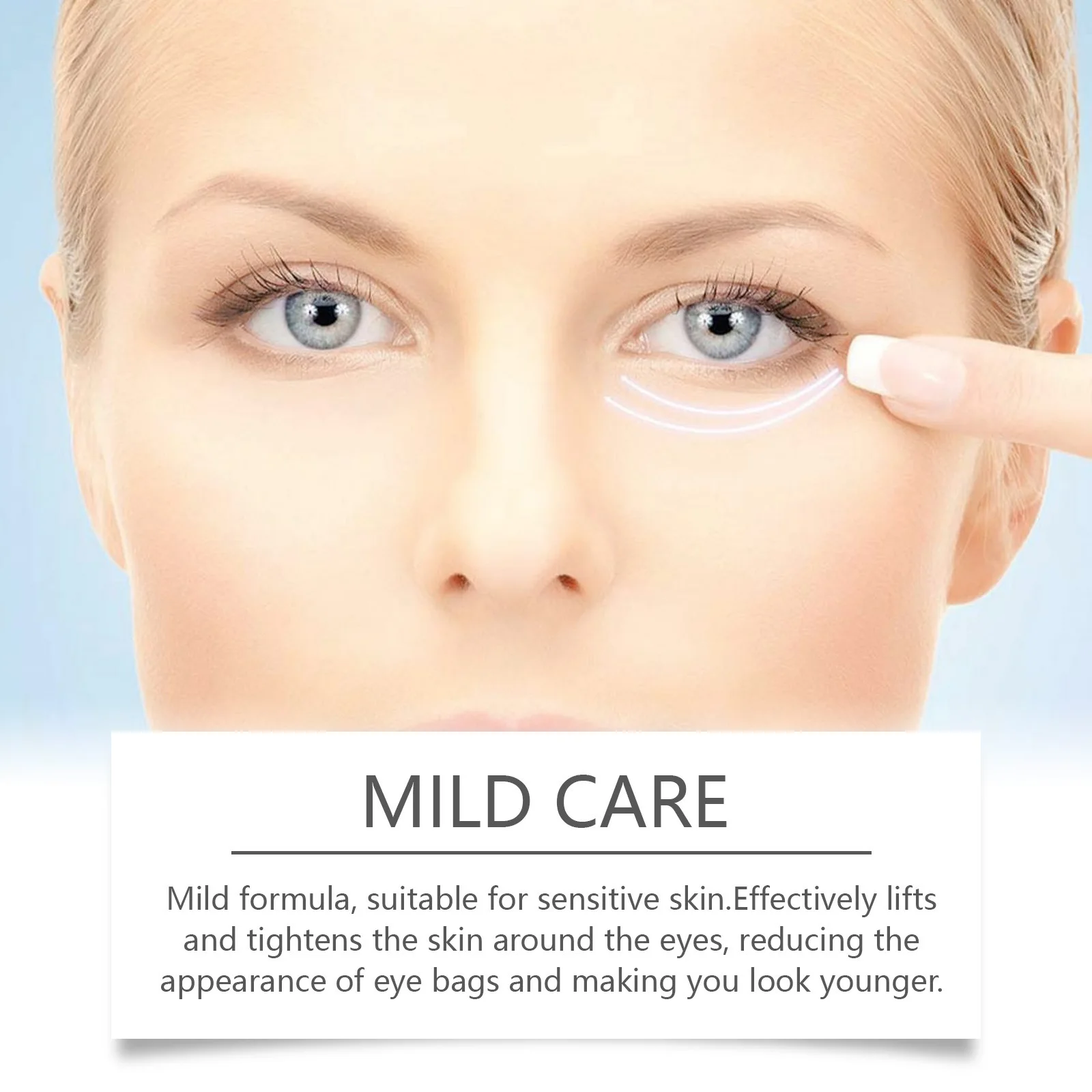 OUHOE Firming Fine Line Eye Cream Relieves Dry Lines and Moisturizes Around the Eyes