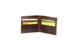 Bifold marrón oscuro