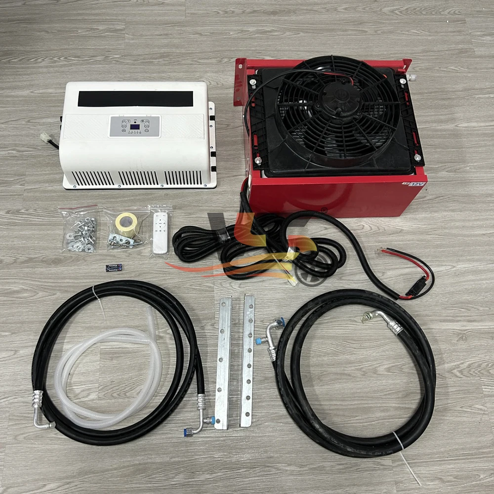 重機用キャラバン24V駐車用エアコンクーラー トラック用オートエアコン