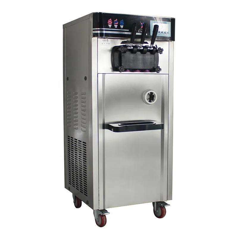 格安価格 業務用 3種フレーバー ソフトクリームマシン 20L製造