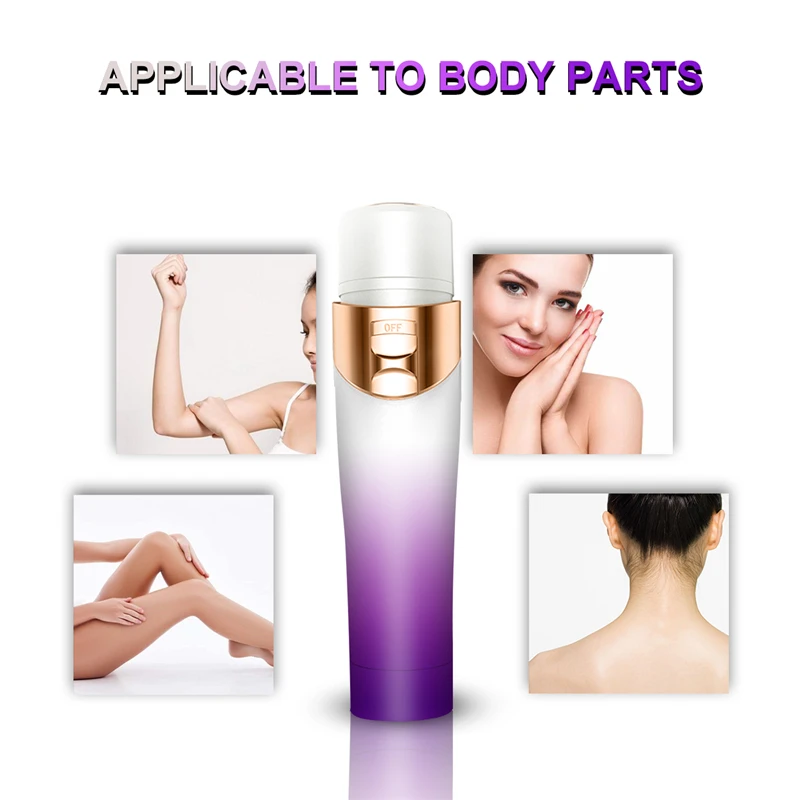 Недорогой перезаряжаемый мини-триммер для удаления волос на лице и теле безболезненная электрическая бритва женщин