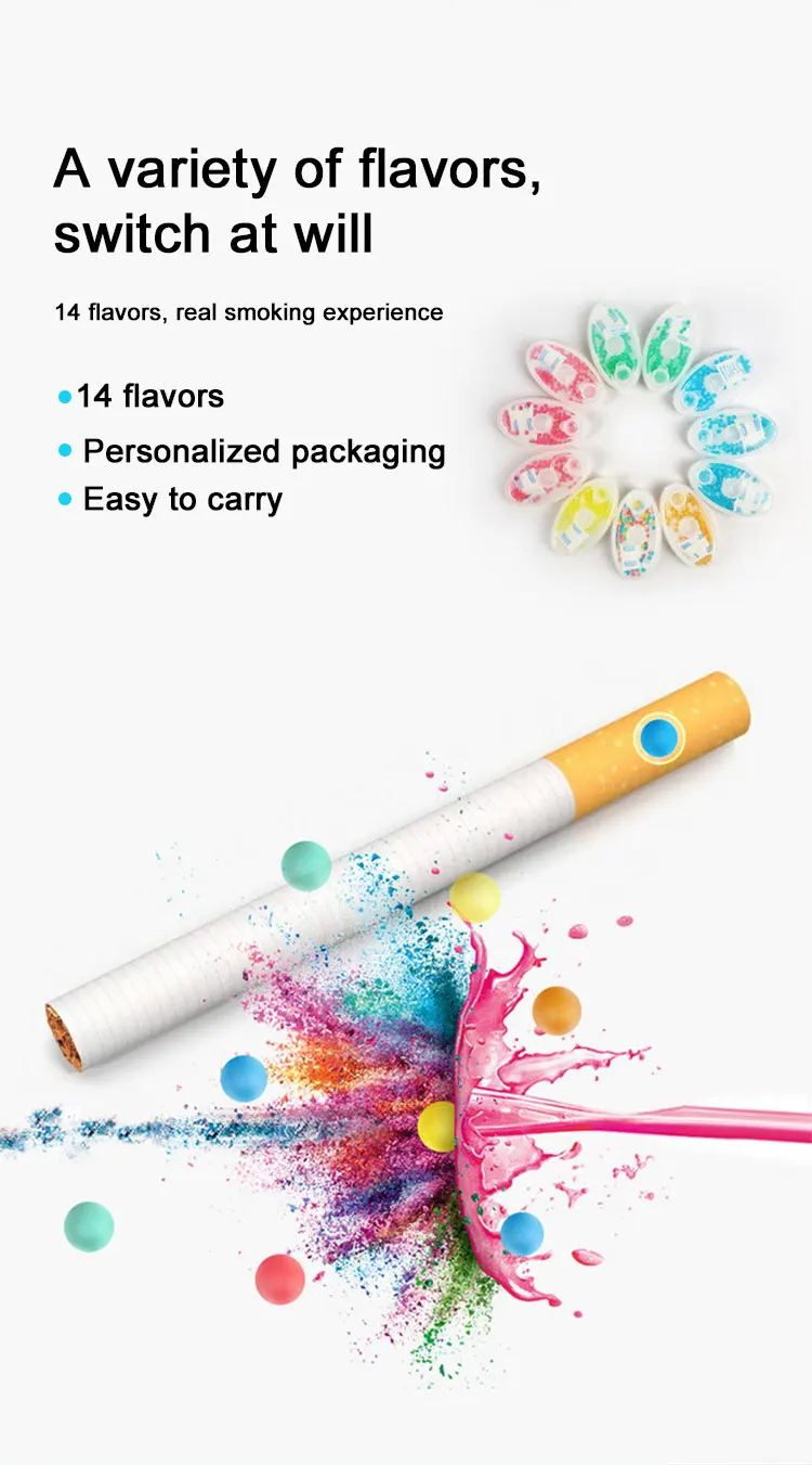 Hot Sale Cigarette Balls Tobacco Capsule Tea Cigarette Filter Rods