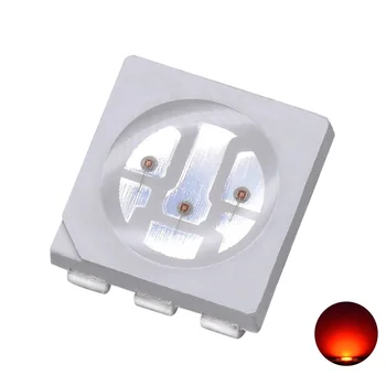 Czinelight Smd 5050 Red Led 620-625nm 6pins 3chips 2.0-2.4v Led Diode ...