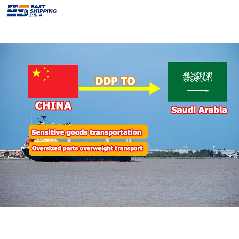 East Shipping To Saudi Arabia Freight Forwarder Ocean Freight 20ft 40ft 40hq Container From Dubai Shipping To Saudi Arabia