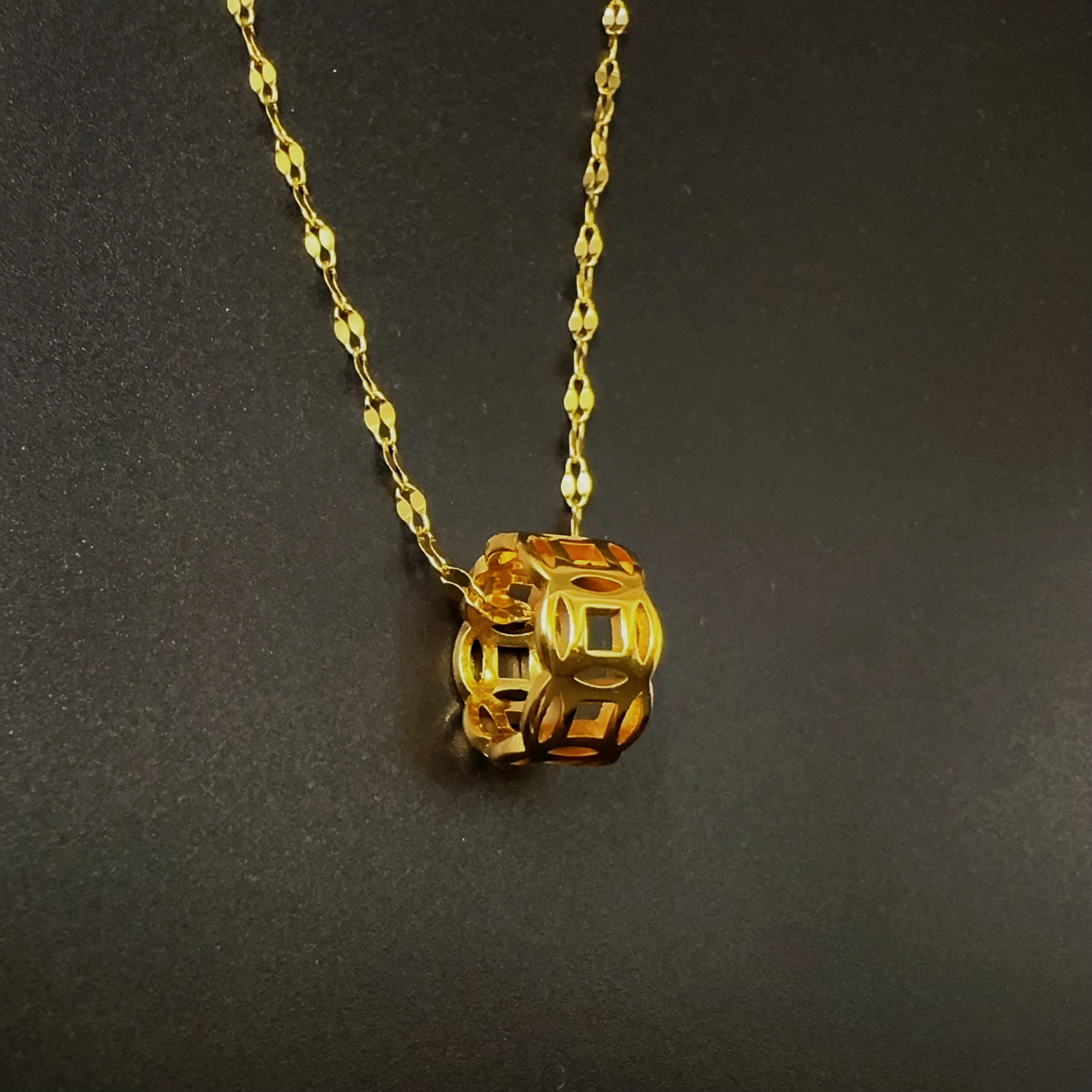Money Catcher Pendant Top 18金 マネーペンダント