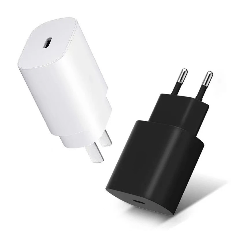 Premium charger and cable 2 in 1 set PD 25W fast charger cargadores para celular for samsung S10 S20 S21 S22 S23 S24
