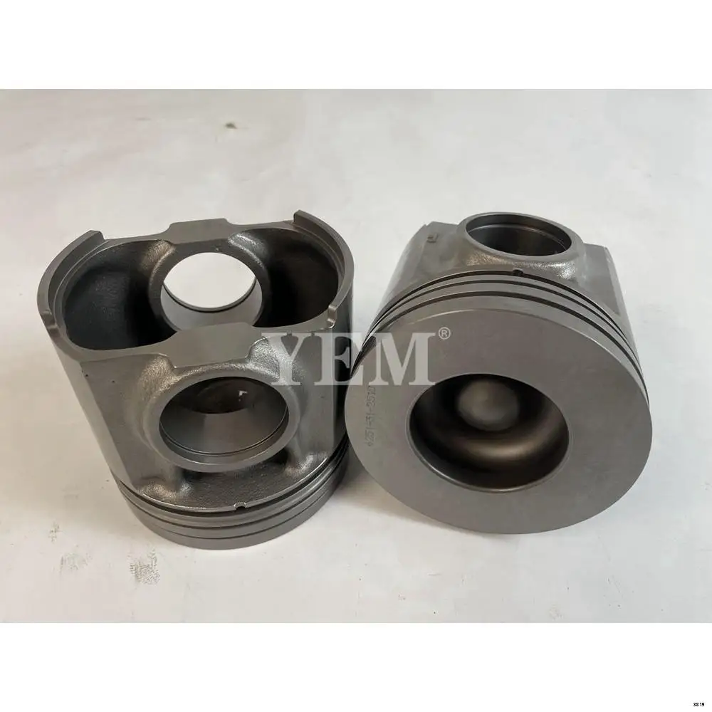 6D125 Cylinder Piston 6251-31-2510 for Komatsu Dump Truck Generator Set Marine Diesel Engine Parts
