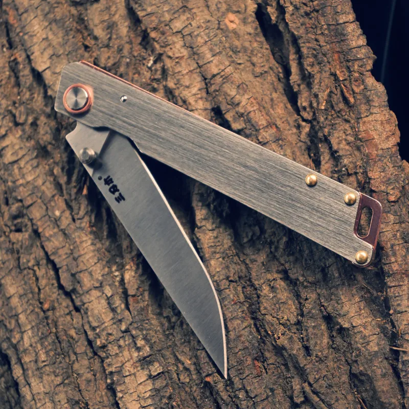 Sanrenmu 9301 Pocket Folding Knife 813 Steel Outdoor Camping Survival