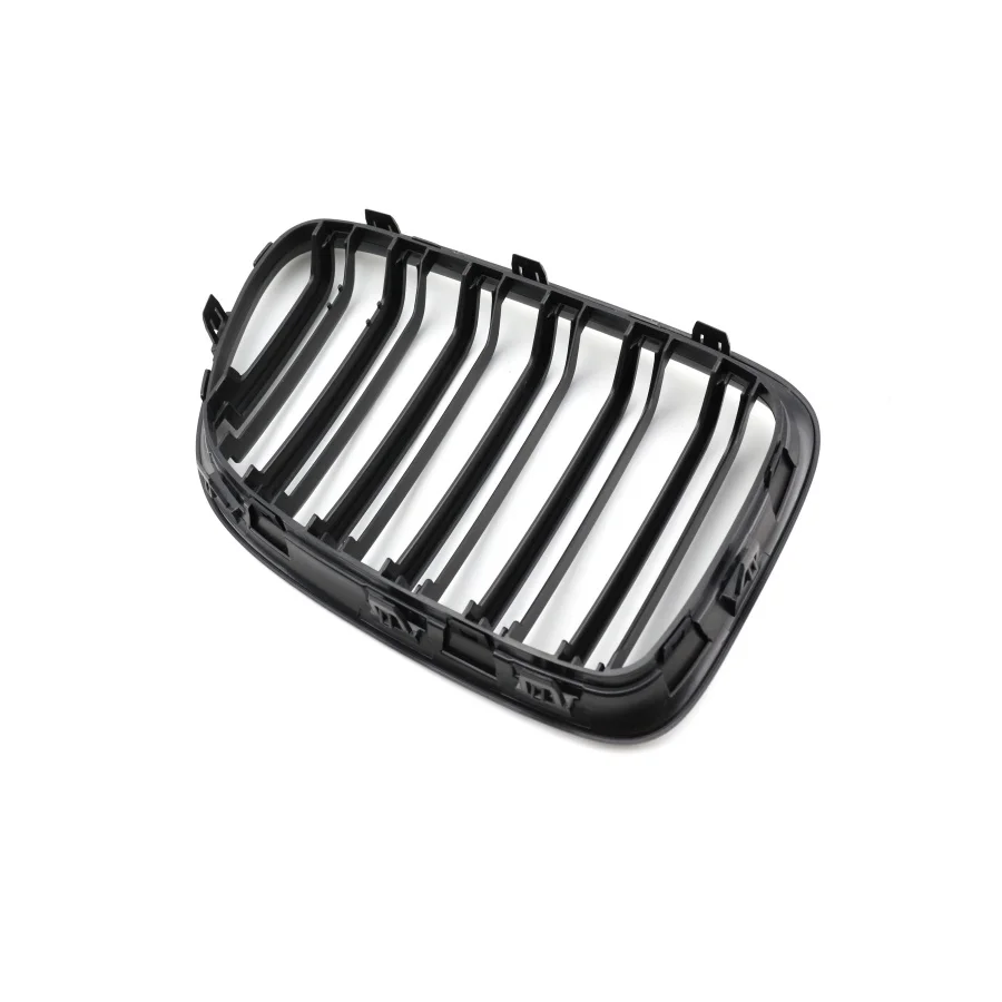 product tiypeor car abs grille in three colors carbon fiber pattern matte black front kidney grille for bmw x1 e84 2012 2016 models-7