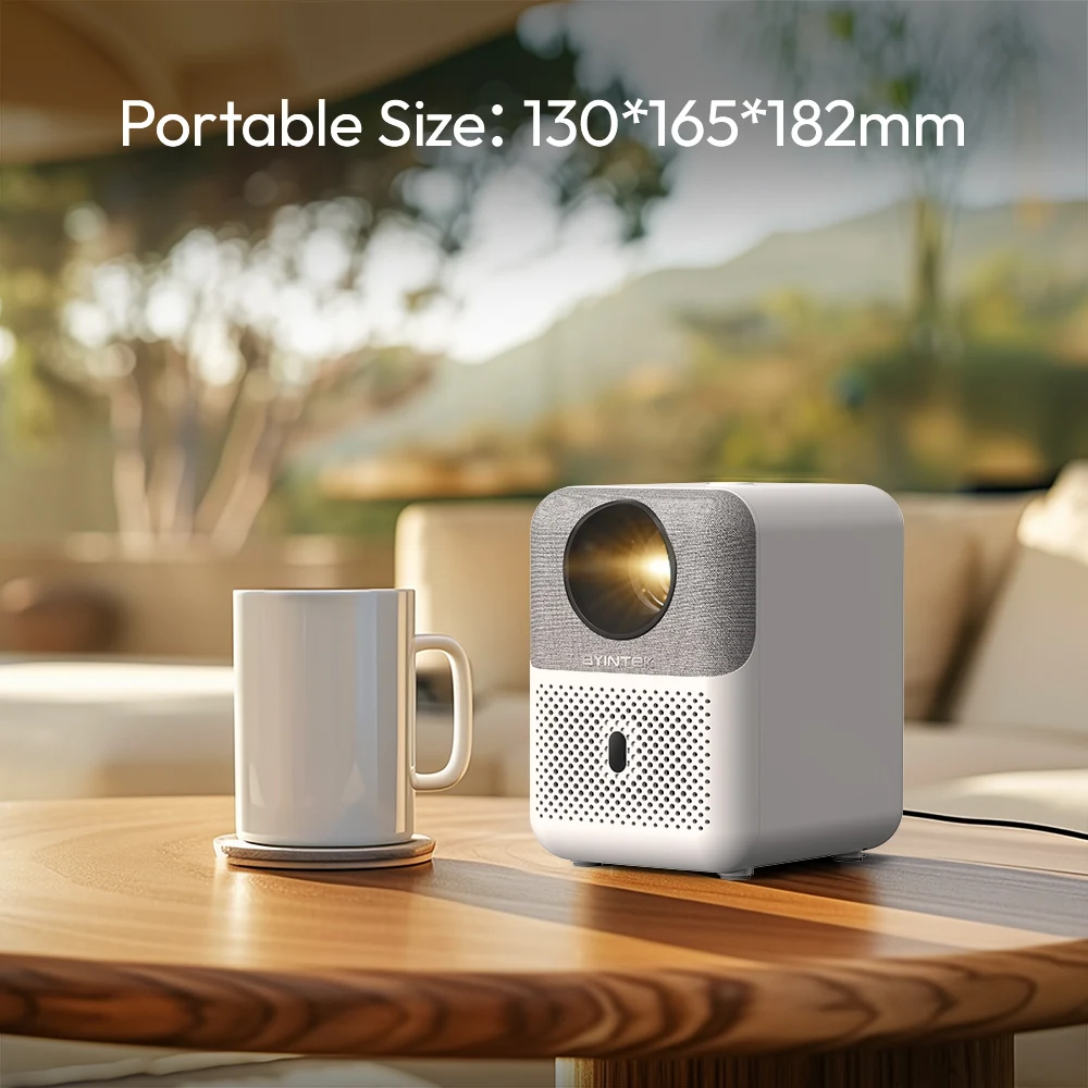 [Free Sample for Distributor] BYINTEK Led Mini Projector 1080P Love U4 Cheap 260 ANSI Home Portable LCD Projector With Speaker