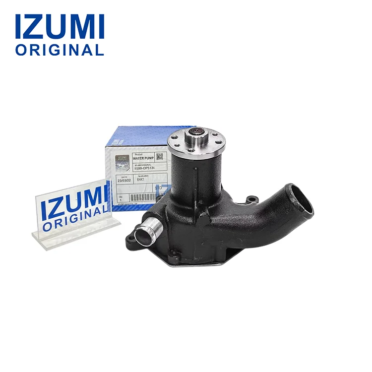 IZUMI ORIGINAL Excavator Spare Parts Water Pump for Isuzu Engine 4BG1 6BB1 6BG1 6BD1 4BG1-TRG