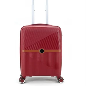 PP New Model Travel Luggage Sets 3pcs Durable Suitcase Koffer with Stylish Valise