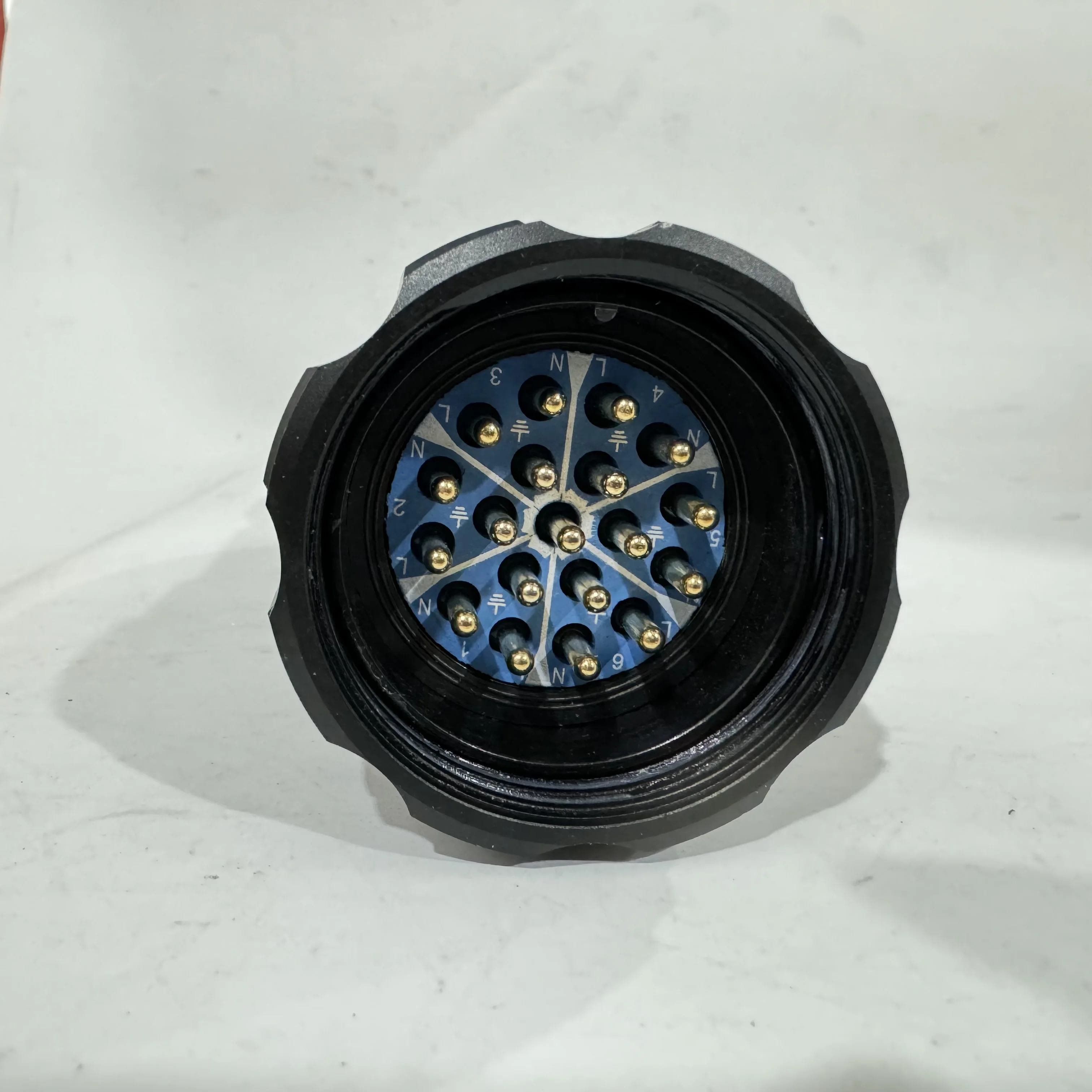 Socapex 19 Pin Connector Multipin Male Cable Mount Plug