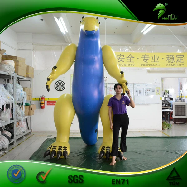 Custom Inflatable Godzilla Hongyi Inflatable Sexy Dragon XXL Human Size Large Animal Plastic Toy