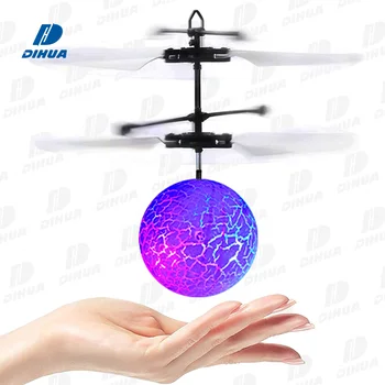 Balle Volante Infrarouge RC Amasawa - Jouet Drône Hélicoptère Avec Lumière LED Et Télécommande