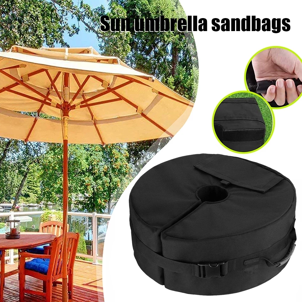 Waterproof Sandbags Tents Weights Umbrella Base Weight Bags Pop Up Canopy Tent Leg Weight Round