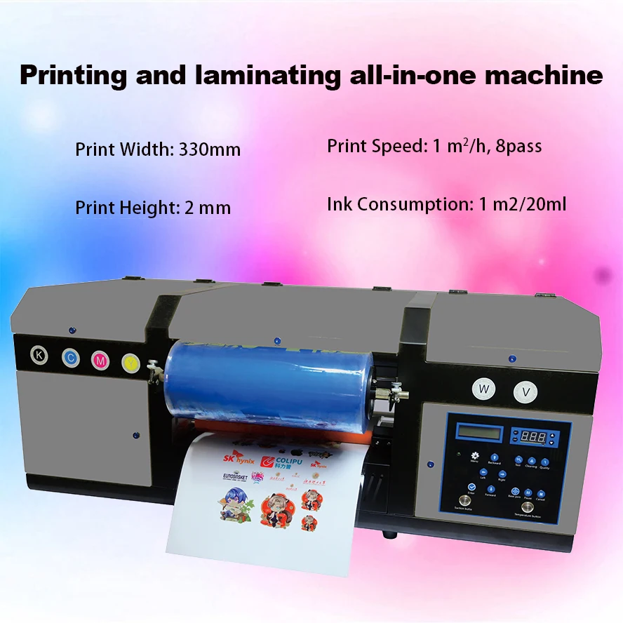 ZUNSUNJET 30R UV DTF Printer Laminator 2-in-1 for Labels