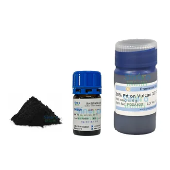 80% Palladium Carbon Catalyst Pd/C Pd on Vulcan XC-72