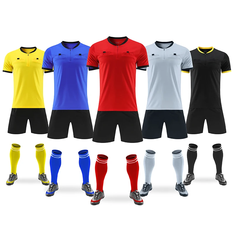 Professional Referee Soccer Jersey Set Adult Football Referee