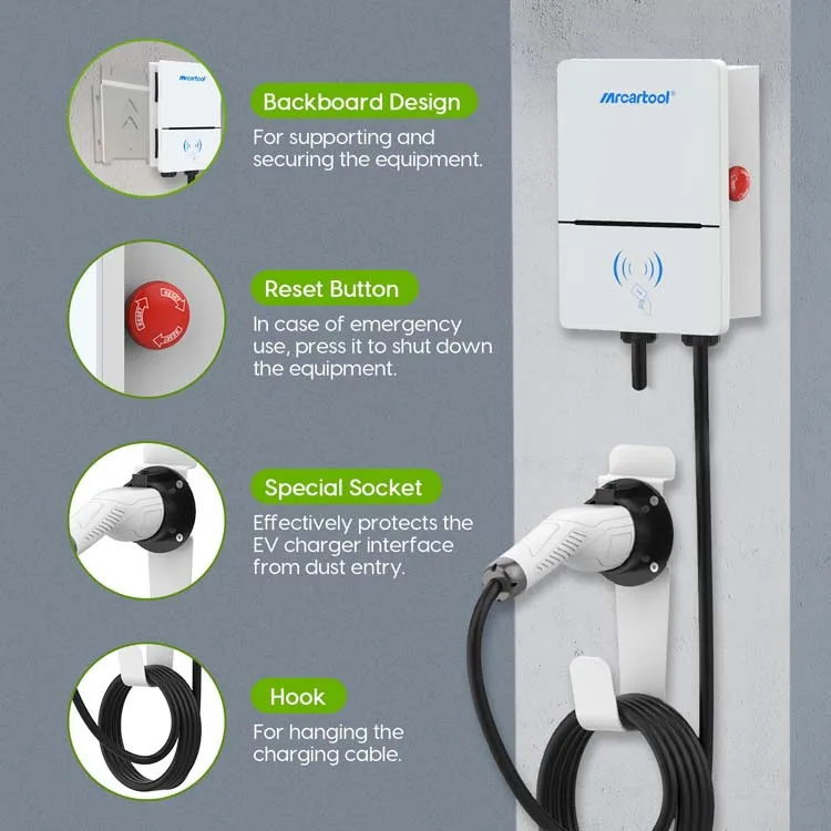 Manufactory Available Mrcartool S310 110v 220v 7kw Smart Card Ev