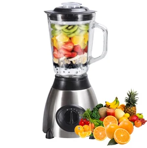 2L High Power 2-in-1 Commercial Food Blender Machine BPA-Free Customizable Logo for Shakes Smoothies for Household Hotel Use