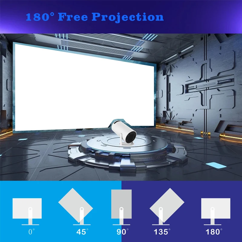 HY300 Pro 3d Smart Projector Hot Sell Full Hd Android Dlp Android 11 4k ...