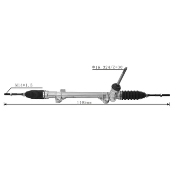 48001-4BG0A 480014BG0A For NISSAN X-TRAIL T32 RHD power steering gear