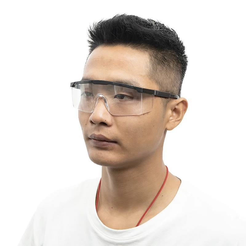 In Stock Plastic Safety Glasses Goggle Custom Riding Protective Anti UV Goggles