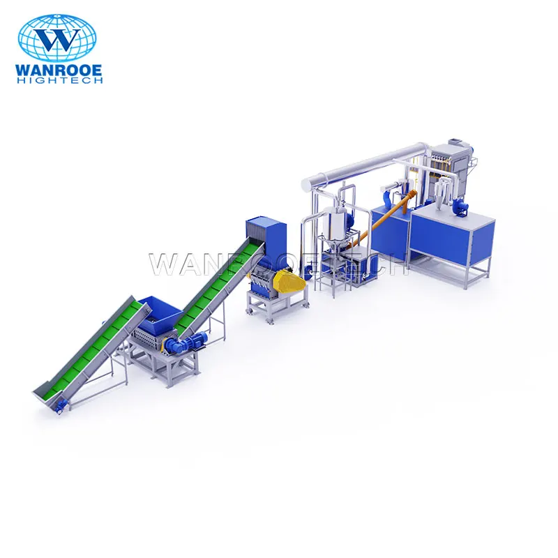 Waste Circuit Boards Shredder PCB Recycling Machine E Waste Recycling Machine