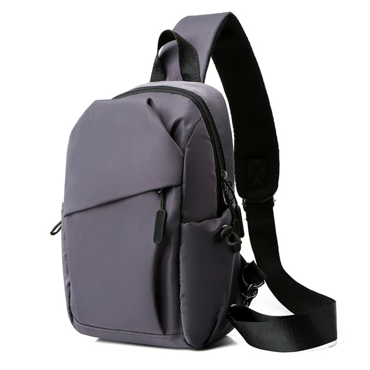 Men's chest bag 2021 new large capacity water backpack trend casual couple travel shoulder bag can be customized logo
