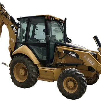Second hand Cat 416E used loader backhoe/caterpillar on sale