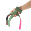 green pink