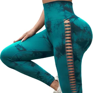 Nude Feel Seamless Yoga Leggings High Waist Tummy Control Workout Pants Women Quick Dry Gym Fitness Activewear