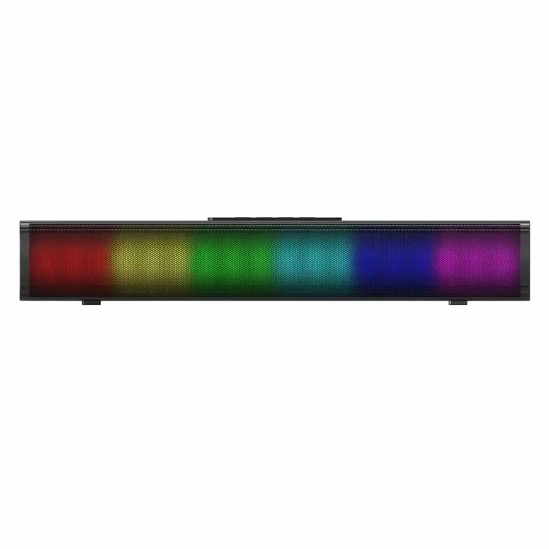 Звуковая коробка 10 Вт RGB светодиодная подсветка Саундбар беспроводной динамик мини сабвуфер звуковая
